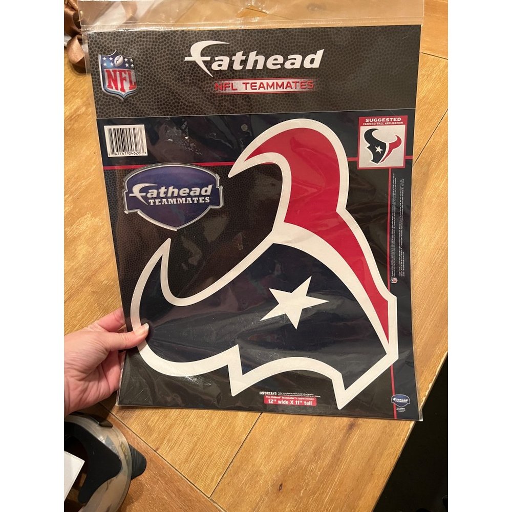 NWT Houston Texans Fathead